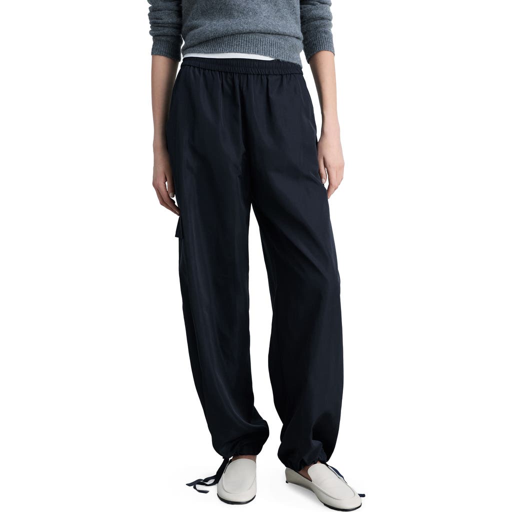 Mango Drawstring Hem Cargo Pants