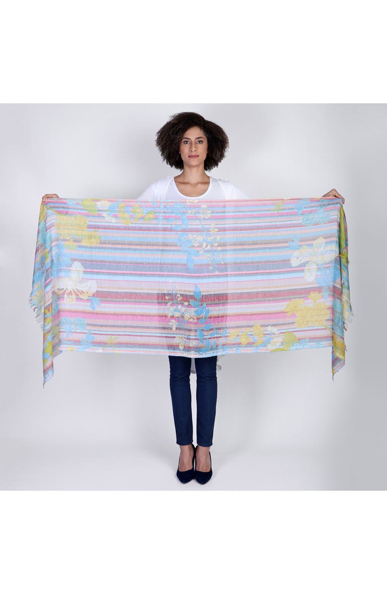 Vismaya Florence Scarf, Main, color, Multi