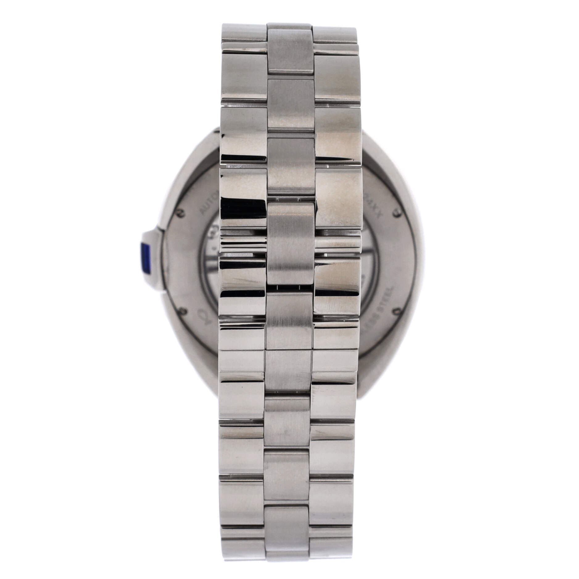 Cle de Cartier Automatic Watch Stainless Steel 40, Alternate, color, Metallic Silver
