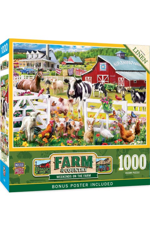 Weekends On the Farm 1000 Piece Puzzle