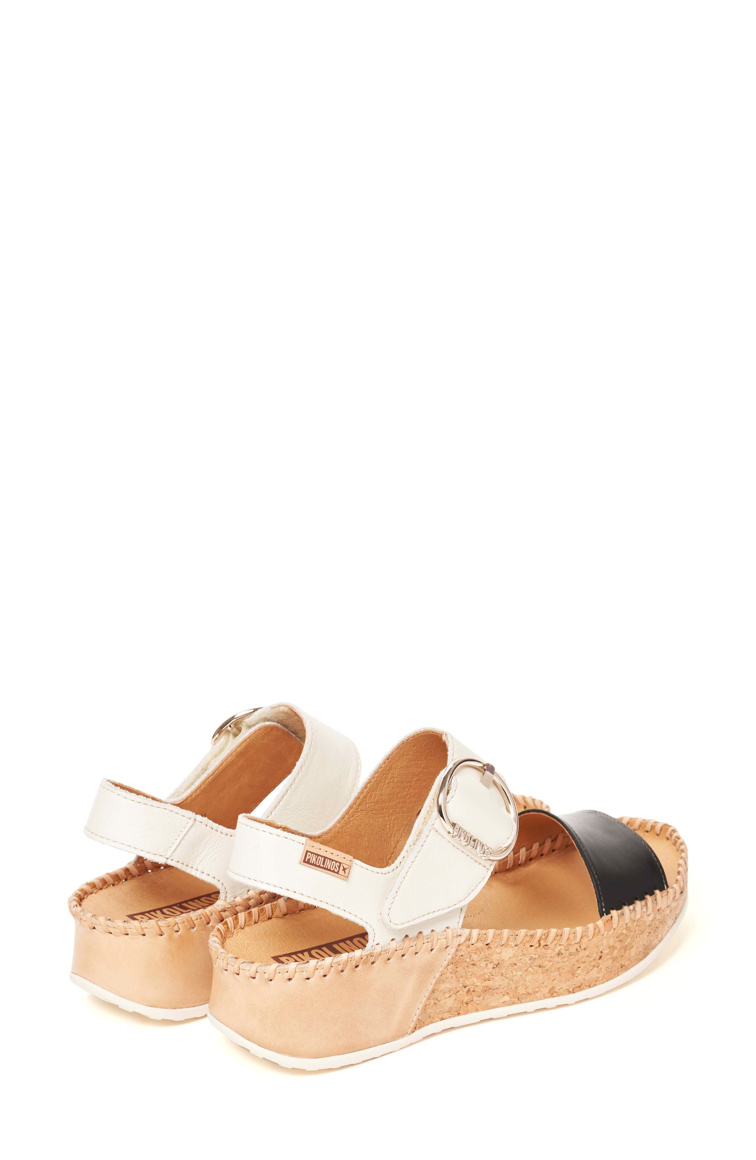 PIKOLINOS Marina Platform Sandal, Alternate, color, Black