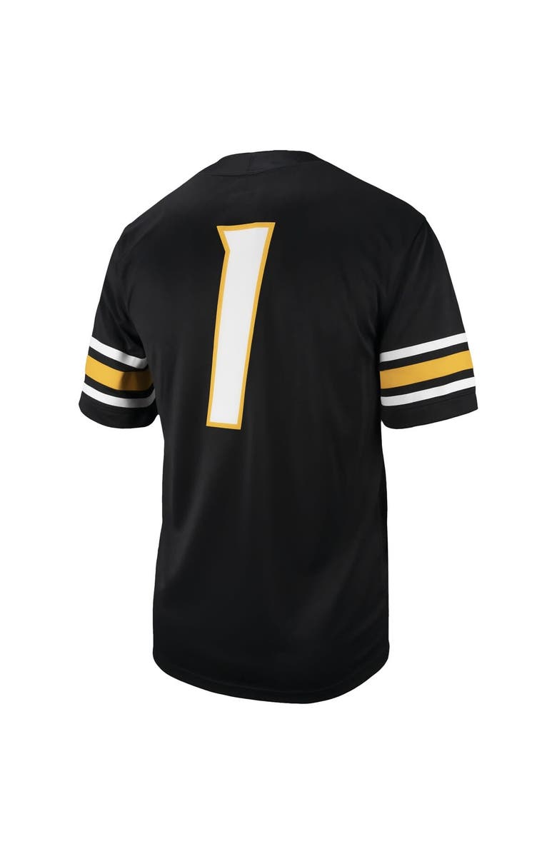 Nike Men's Nike #1 Black Missouri Tigers Untouchable Football Replica Jersey, Alternate, color, Black