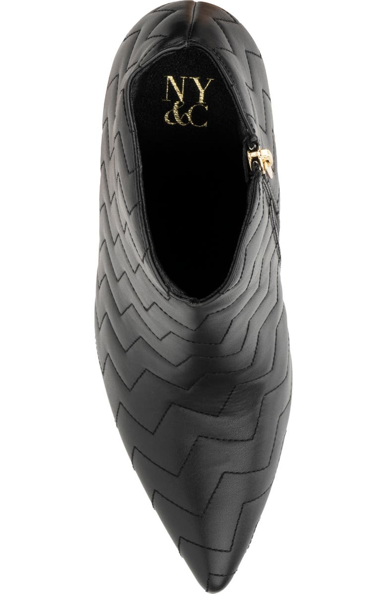 NEW YORK AND COMPANY Yesenia Quilted Bootie, Alternate, color,