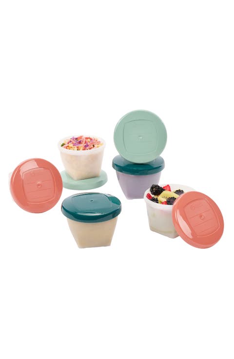 Babybols 6 6-Ounce Baby Food Container Set