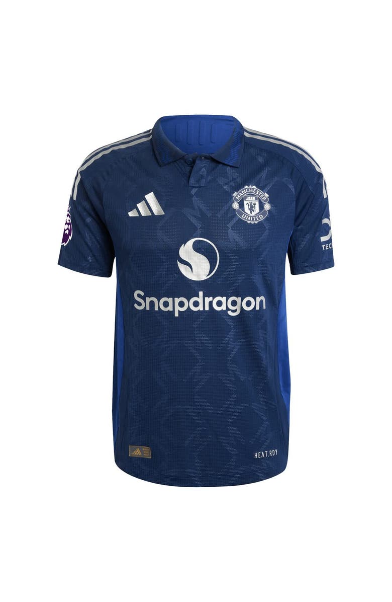 adidas Men's adidas Rasmus Højlund Navy Manchester United 2024/25 Away Authentic Player Jersey, Alternate, color,