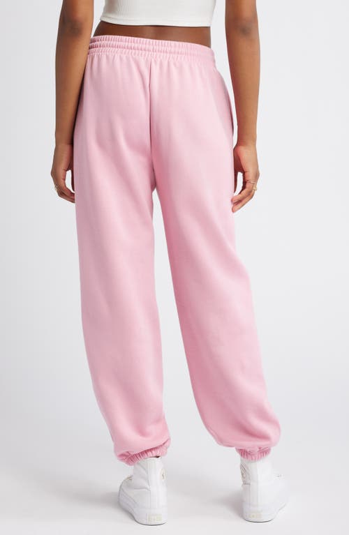 Bp. Oversize Fleece Joggers In Pink