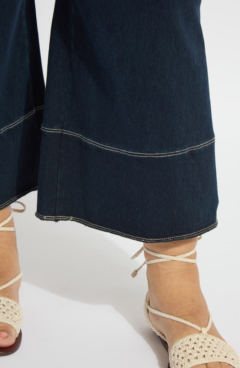 Lysse Dion Sailor Palazzo Pants, Alternate, color, Indigo