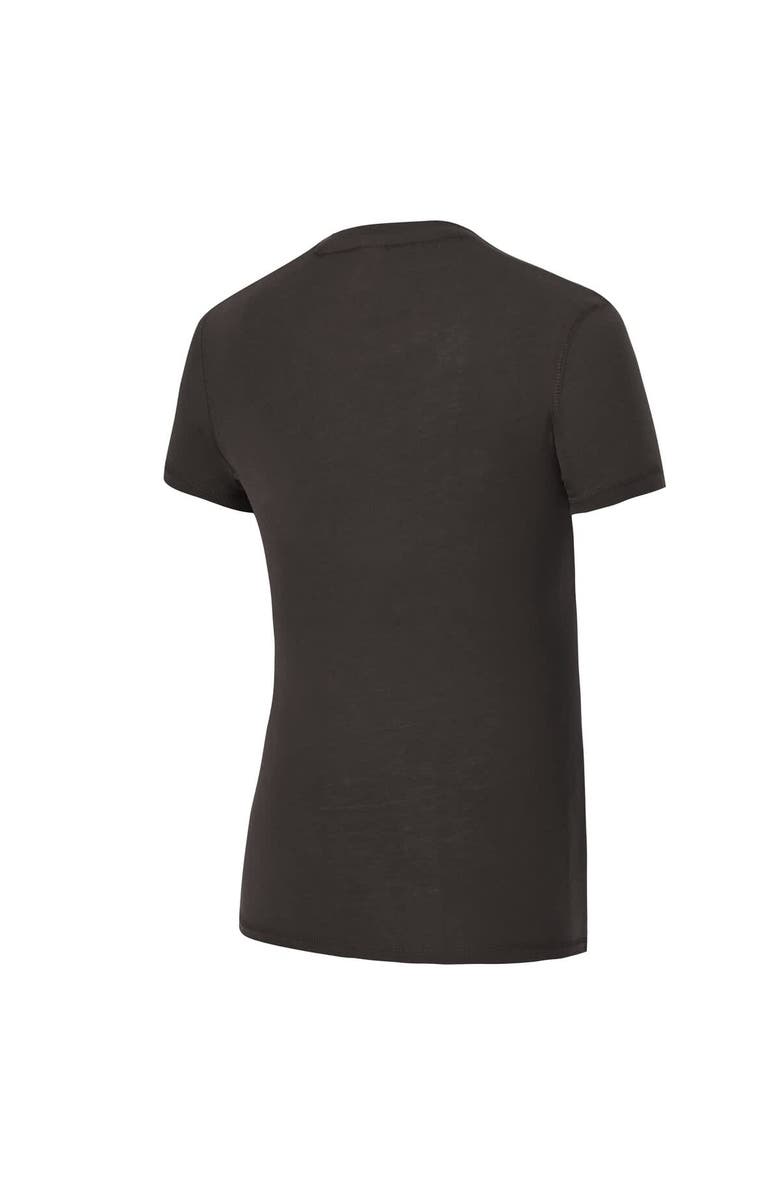 CONCEPTS SPORT Women's Concepts Sport Brown/Orange Cleveland Browns Avondale T-Shirt & Pants Flannel PJ Set, Alternate, color, Brown