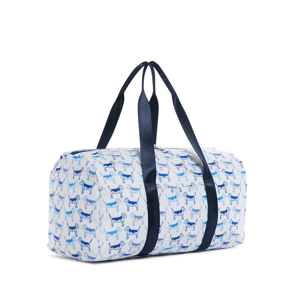 Puppy Love Duffel, Alternate, color, Blue