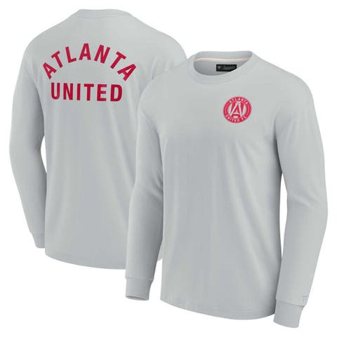 Unisex Fanatics Signature Gray Atlanta United FC Elements Super Soft Long Sleeve T-Shirt