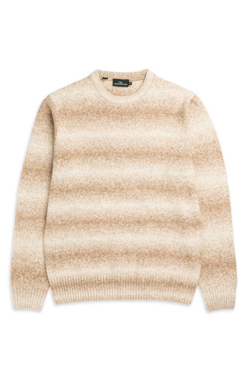Rodd & Gunn Wave Break Crew Neck Sweater In Camel