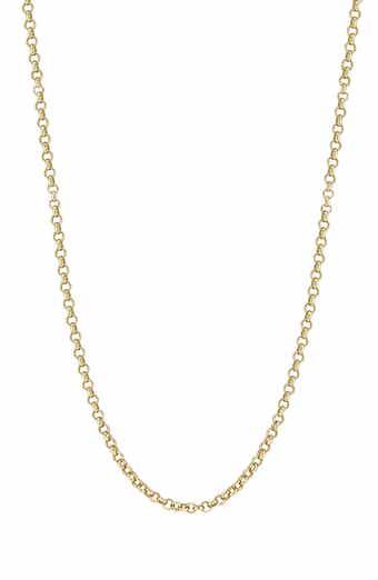 Rolo Link Chain Necklace