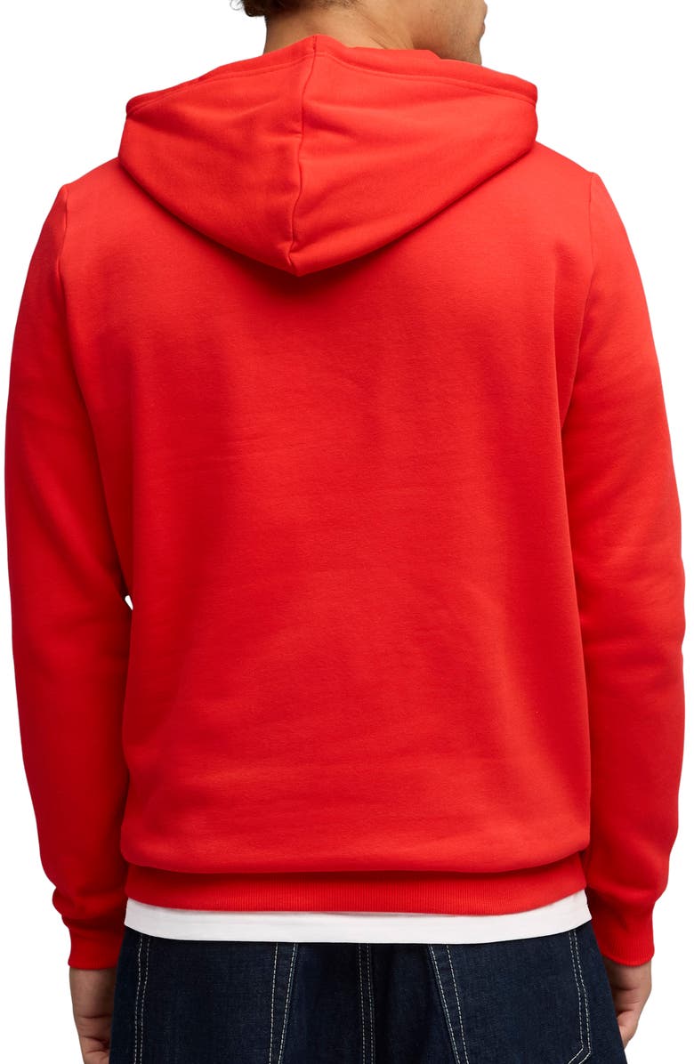 PUMA Formula 1<sup>®</sup> Essential Logo Graphic Hoodie, Alternate, color, Pop Red