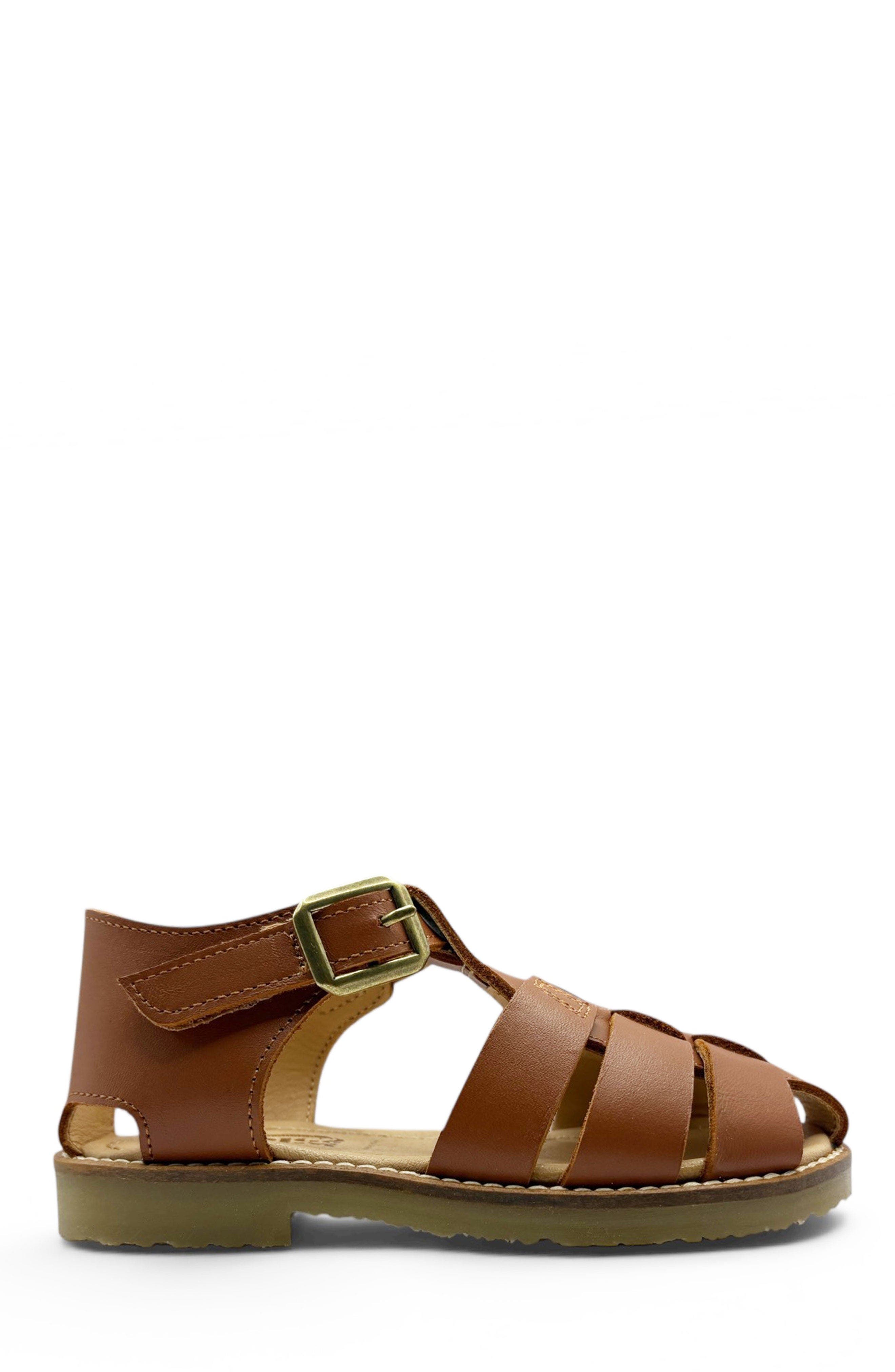 Young Soles Noah  Sandal, Alternate, color, Chestnut Brown