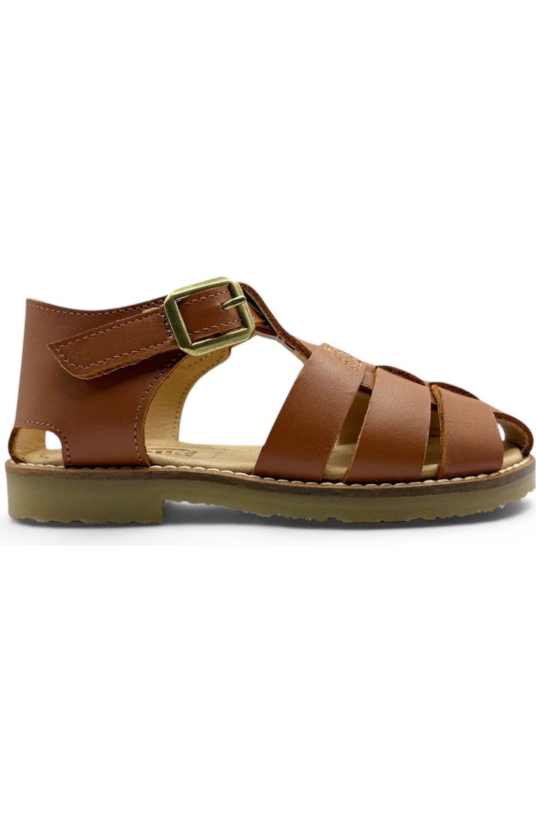 Young Soles Noah Sandal, Alternate, color, Chestnut Brown