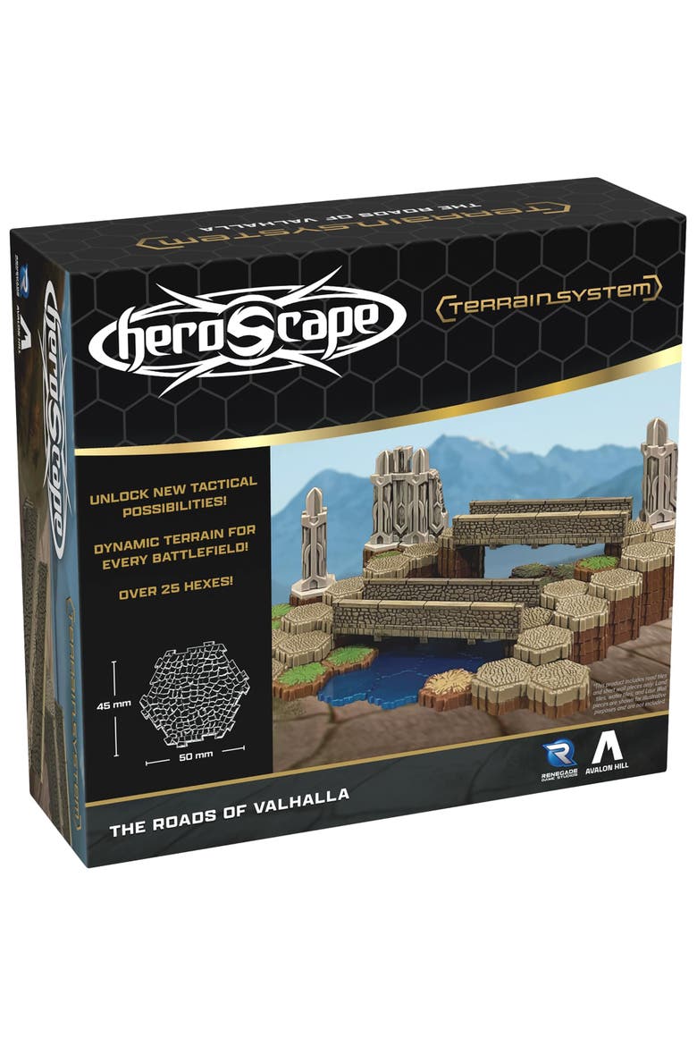 Heroscape Roads of Valhalla Terrain Expansion, Main, color, Multicolored