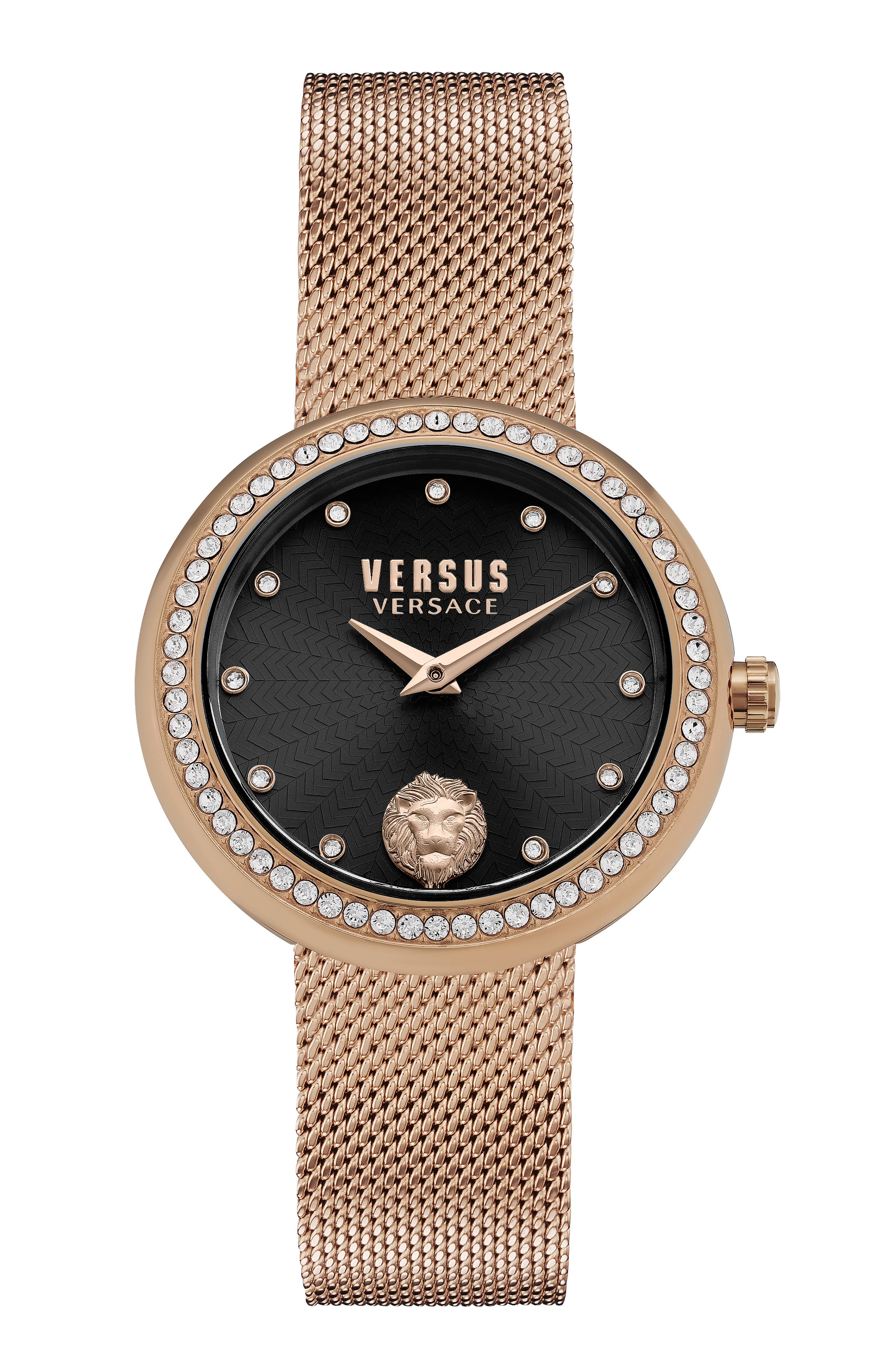 VERSUS Versace Lea Mesh Bracelet Watch, 35mm