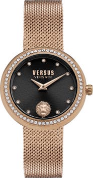 VERSUS Versace Lea Mesh Bracelet Watch, 35mm