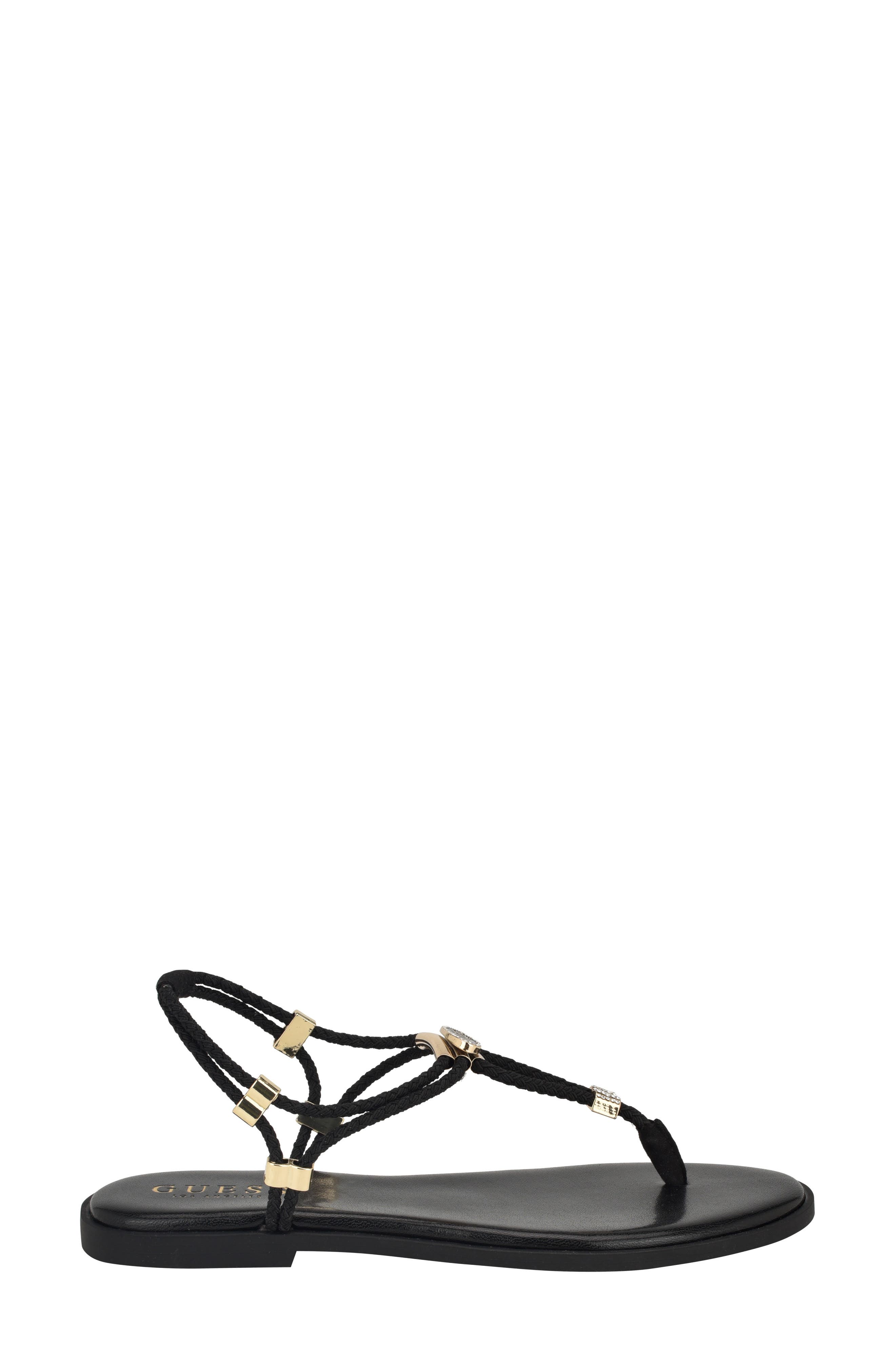 Casens Flip Flop Sandal, Alternate, color, BLACK