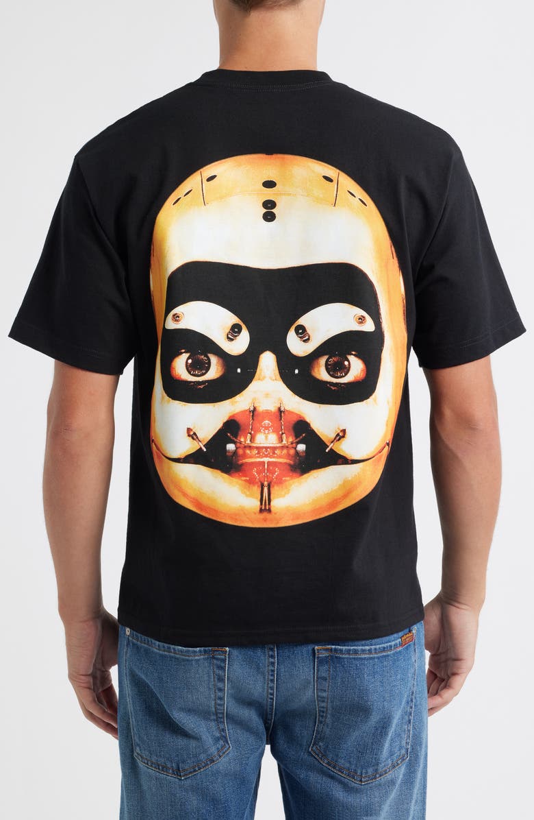 PLEASURES Technologic Cotton Graphic T-Shirt, Alternate, color, Black