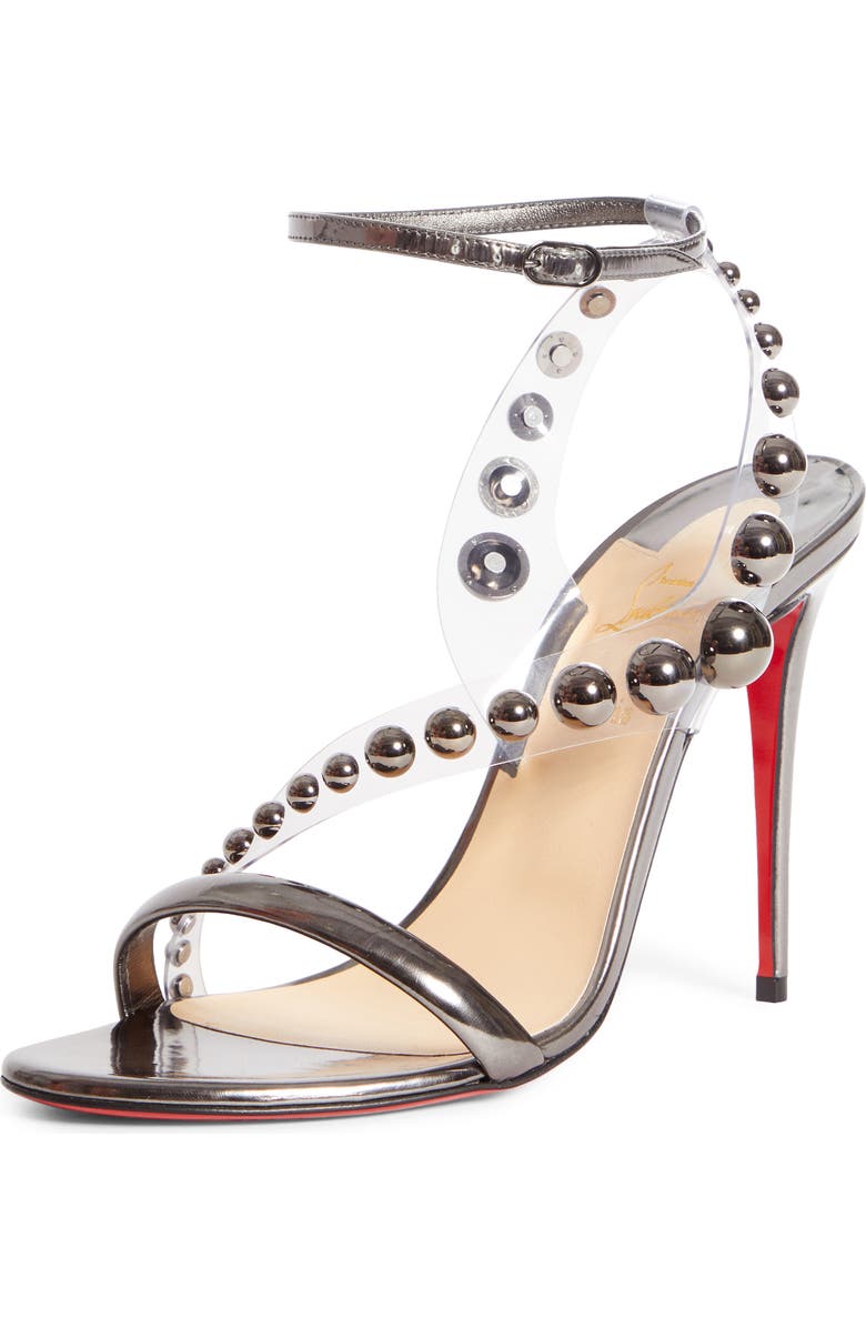 Christian Louboutin Corinetta Stud Strap Sandal, Main, color,