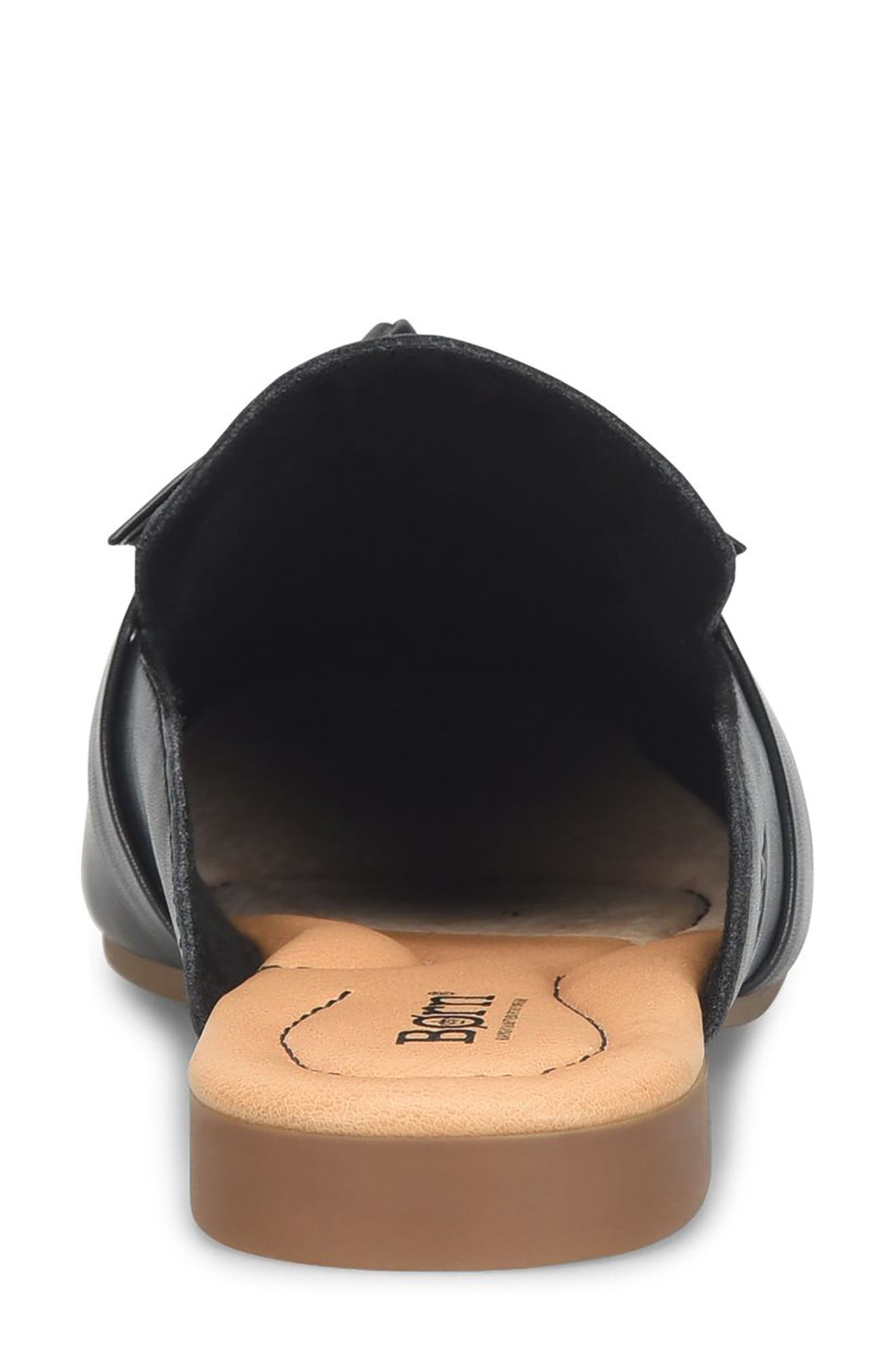 Børn Annie Loafer Mule, Alternate, color, Black Leather