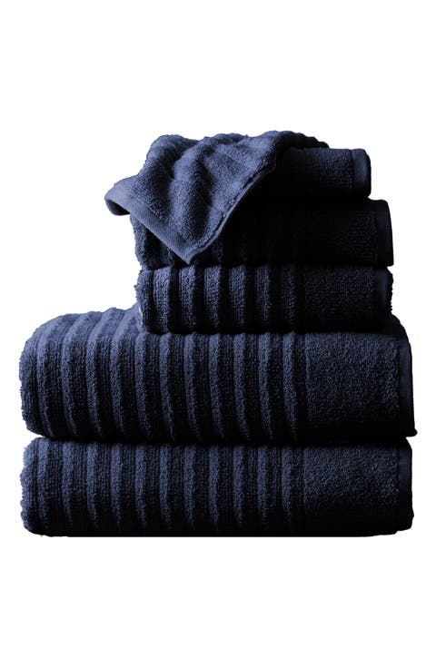 Combed Cotton 6-Piece Towel Set