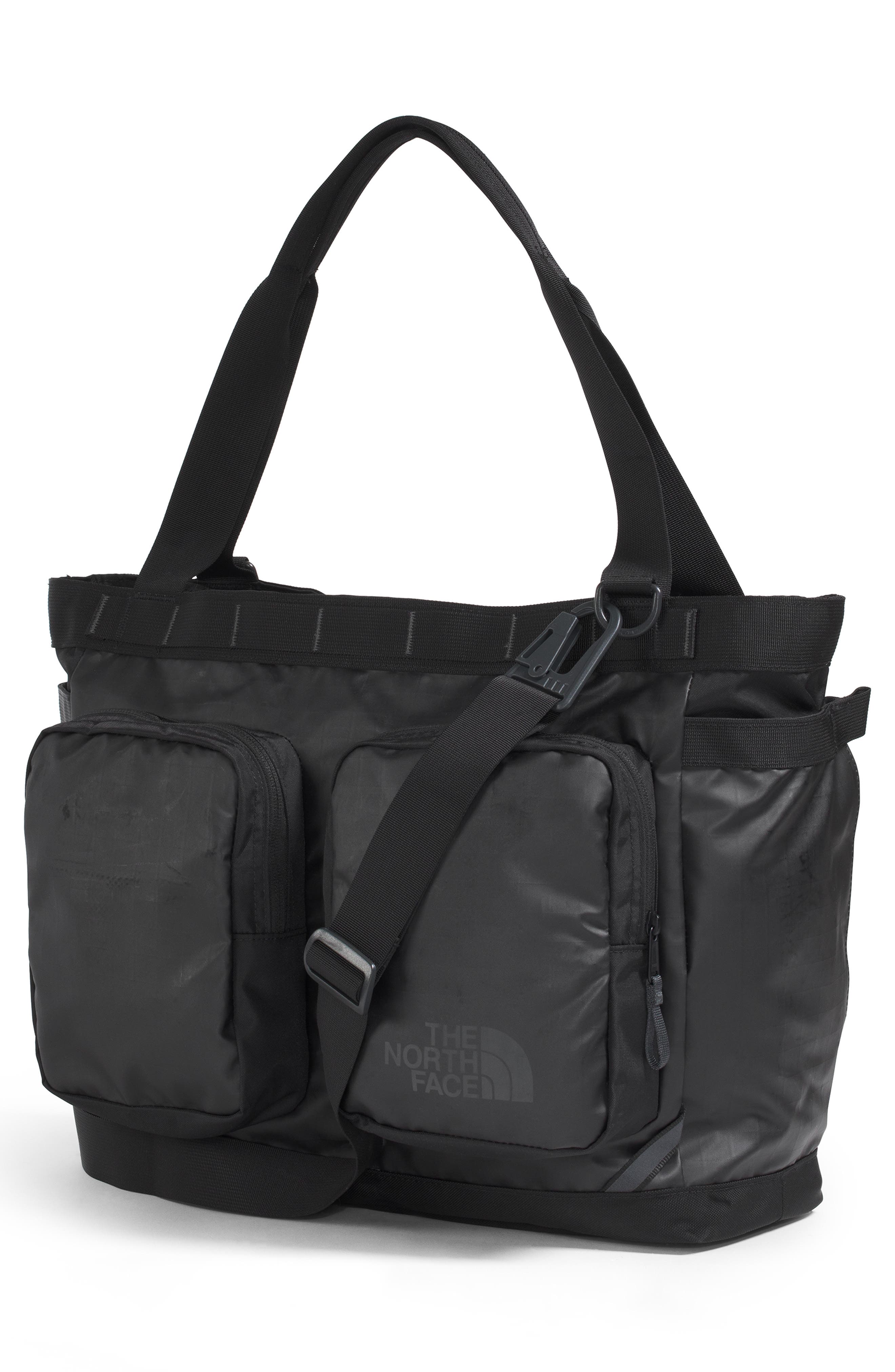 The North Face Base Camp Voyager Tote, Alternate, color, Tnf Black/ Asphalt Grey