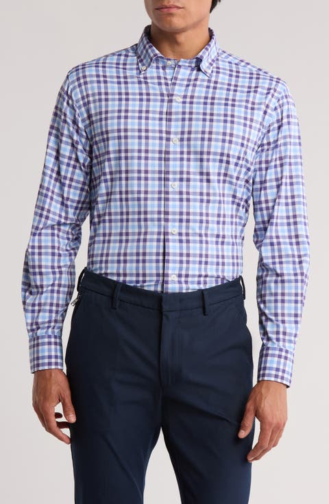 Plaid Performance Sport Shirt