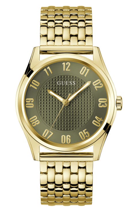 Tate Goldtone Bracelet Watch, 42mm