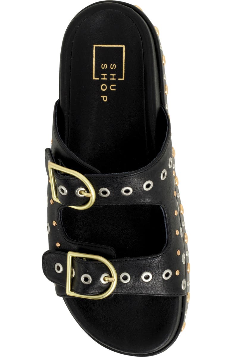 SHUSHOP Irene Platform Slide Sandal, Alternate, color,