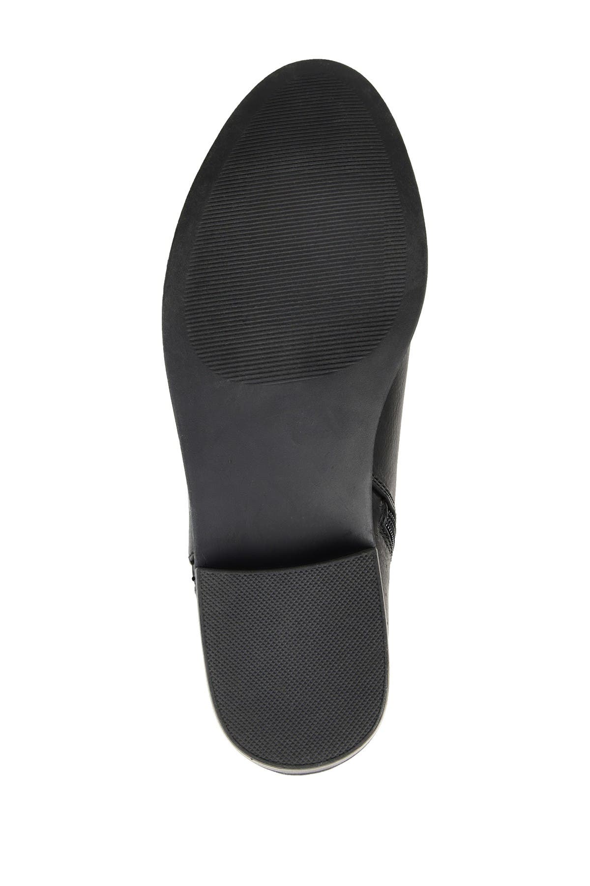 Journee Collection Ellis Round Toe Bootie, Alternate, color, Black