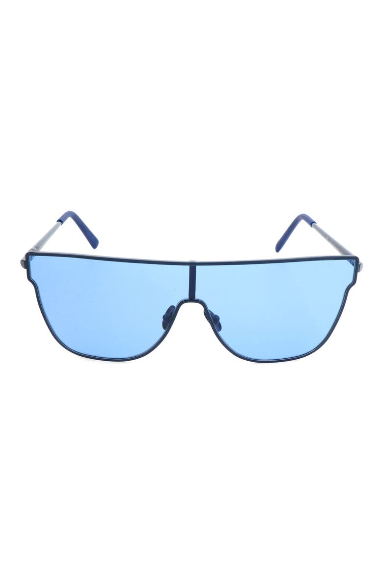 52mm Square Sunglasses, Main, color, BLUE