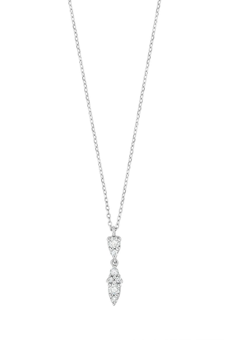 Getty Diamond Pendant Necklace (Nordstrom Exclusive), Alternate, color, 18K WHITE GOLD