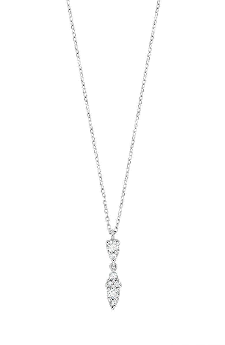 Bony Levy Getty Diamond Pendant Necklace, Alternate, color, 18K White Gold