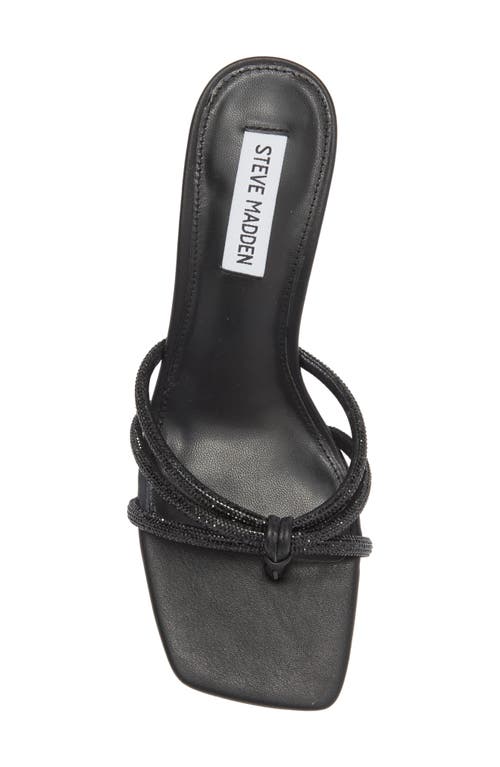Steve Madden Jazzee Slide Sandal In Black