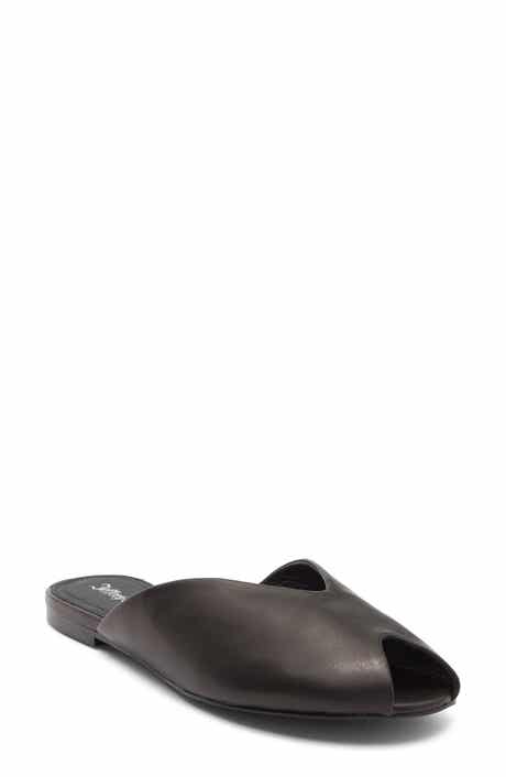 Indwell Peep Toe Slide Sandal
