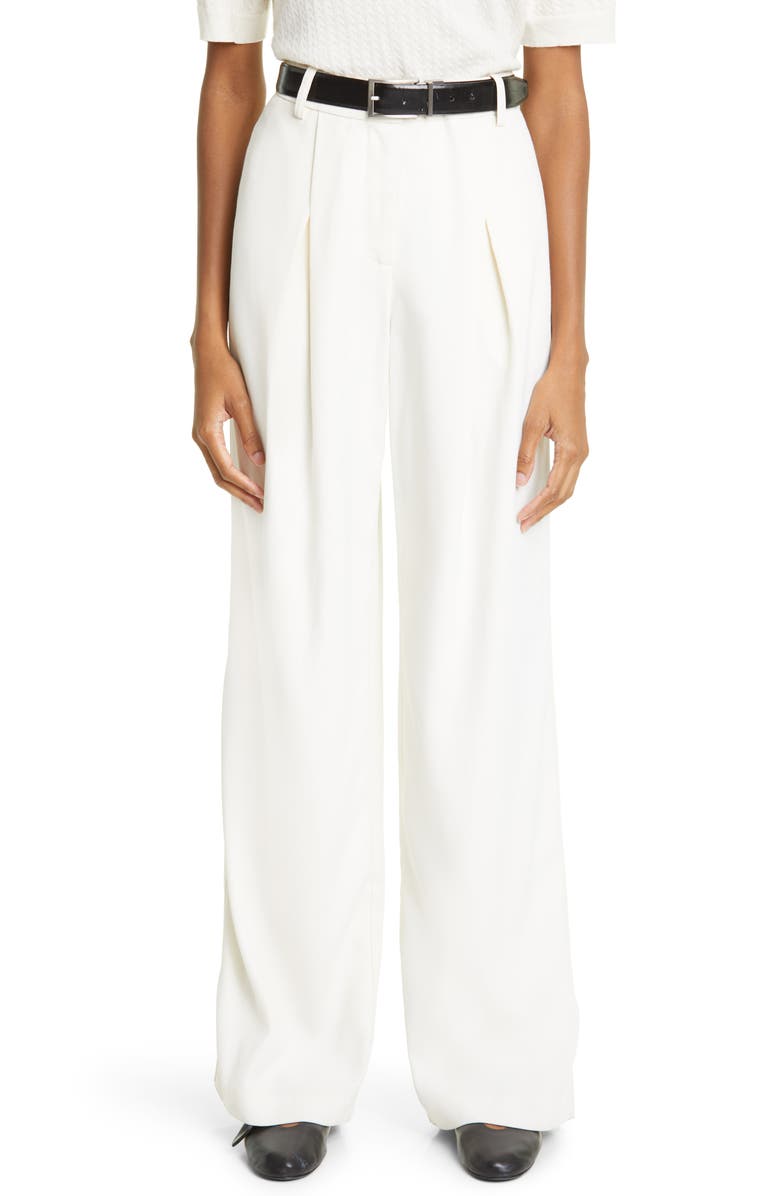 CO Wide Leg Twill Trousers, Main, color, 