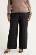 Wit & Wisdom Skyrise Flat Front Wide Leg Pants