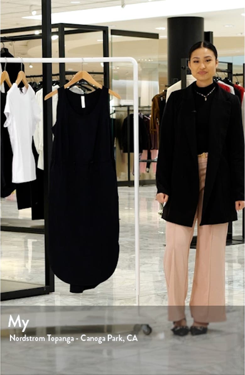 In Flight Drawcord Waist Dress, sales video thumbnail