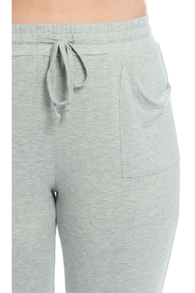 Whitney During & After 2-Piece Maternity/Nursing Top & Pant Set, Alternate, color, HEATHER GREY SOLID