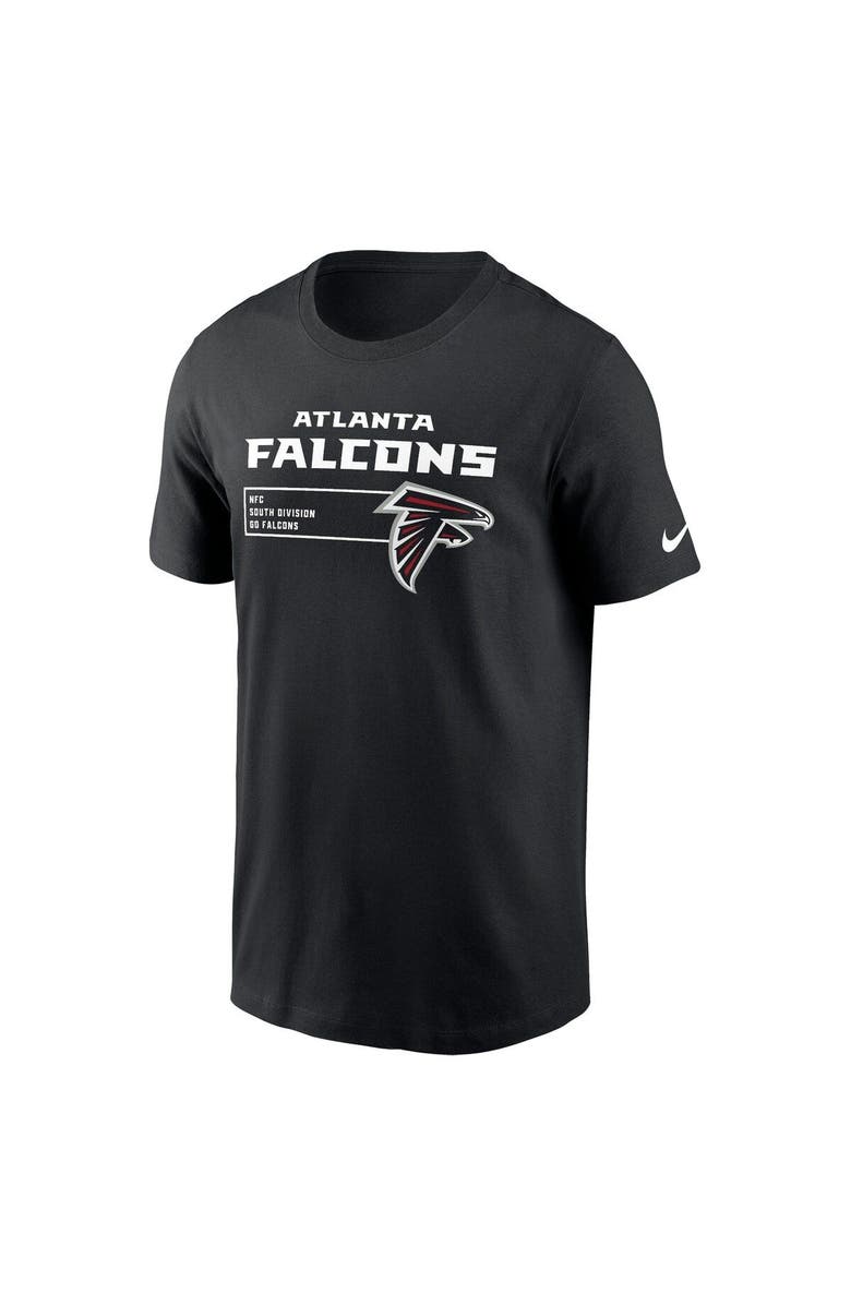 Nike Men's Nike Black Atlanta Falcons Division Essential T-Shirt, Alternate, color, Black