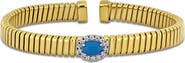 Julianna B. Stone & Cubic Zirconia Bangle Bracelet