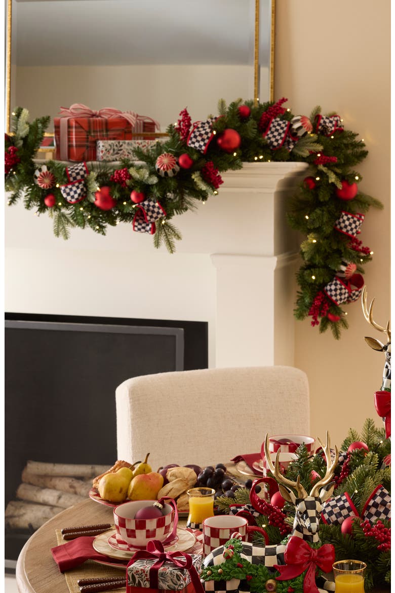 Merry Christmas Illuminated Garland, Alternate, color, GREEN