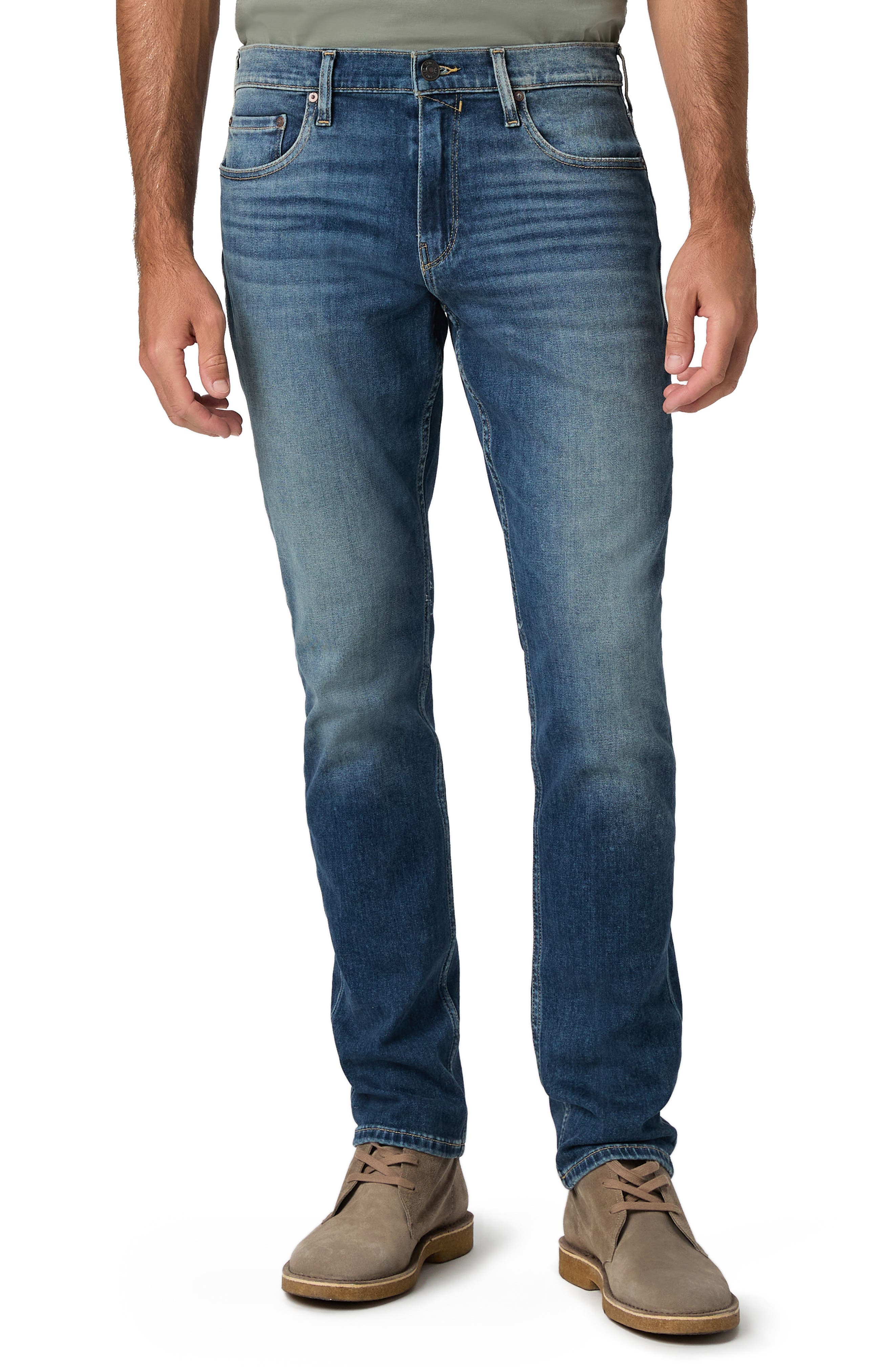 Slim Straight Leg Jeans