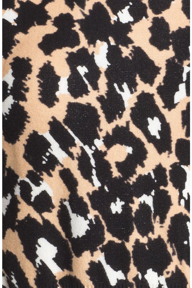 Animal Print Cardigan, Alternate, color, ANIMAL
