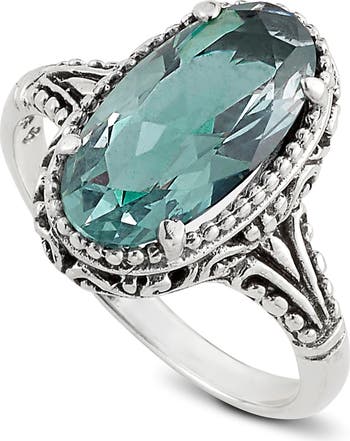 SAMUEL B. Oval Cut Filigree Ring | Nordstromrack