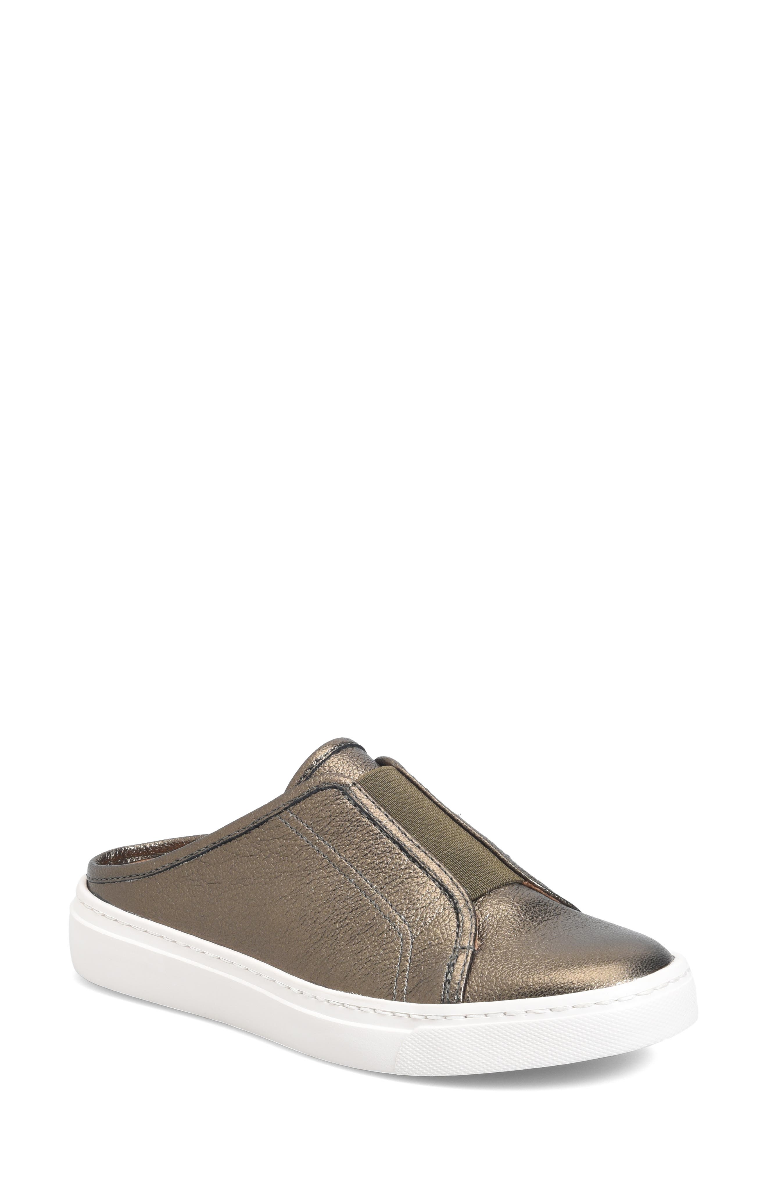 Tolah Sneaker Mule, Main, color, STEEL LEATHER