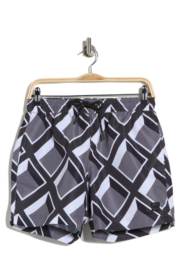 Vibe Swim Trunks, Alternate, color, CHARCOAL