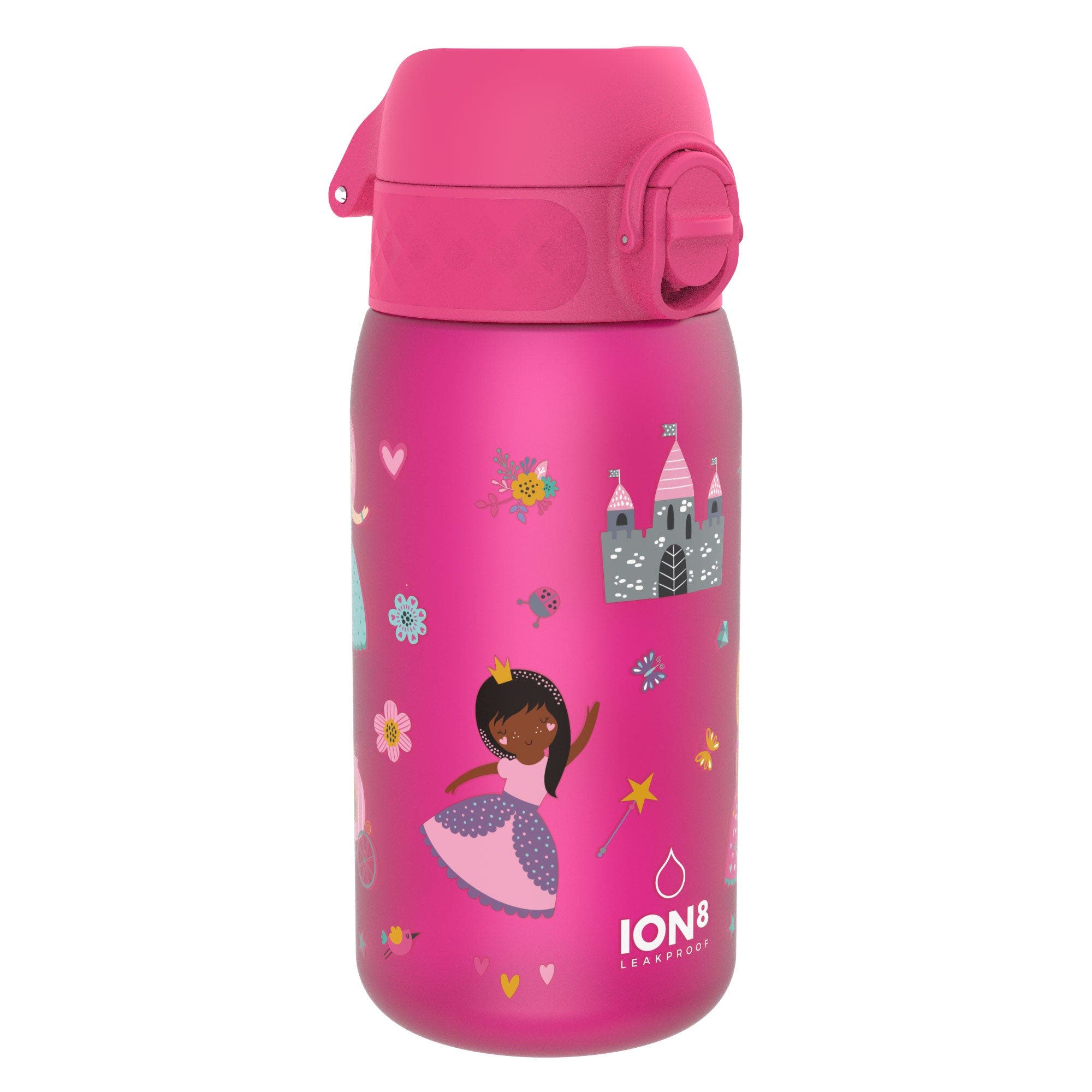 Ion8 BPA Free Recyclon Water Bottle - 12oz in Princess 